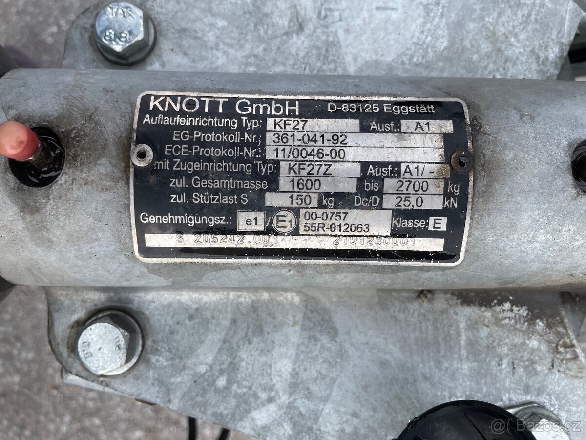 Dvounápravový přívěs agados - 8