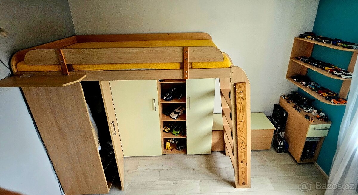 Dětský studentský pokoj nábytek skříně - 8