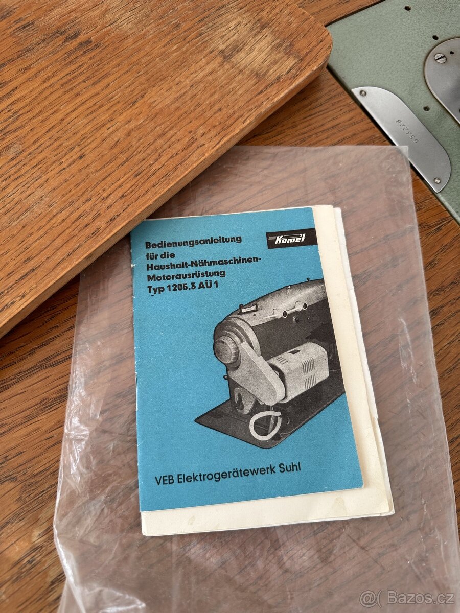 Skříňový šicí stroj včetně návodu - 8