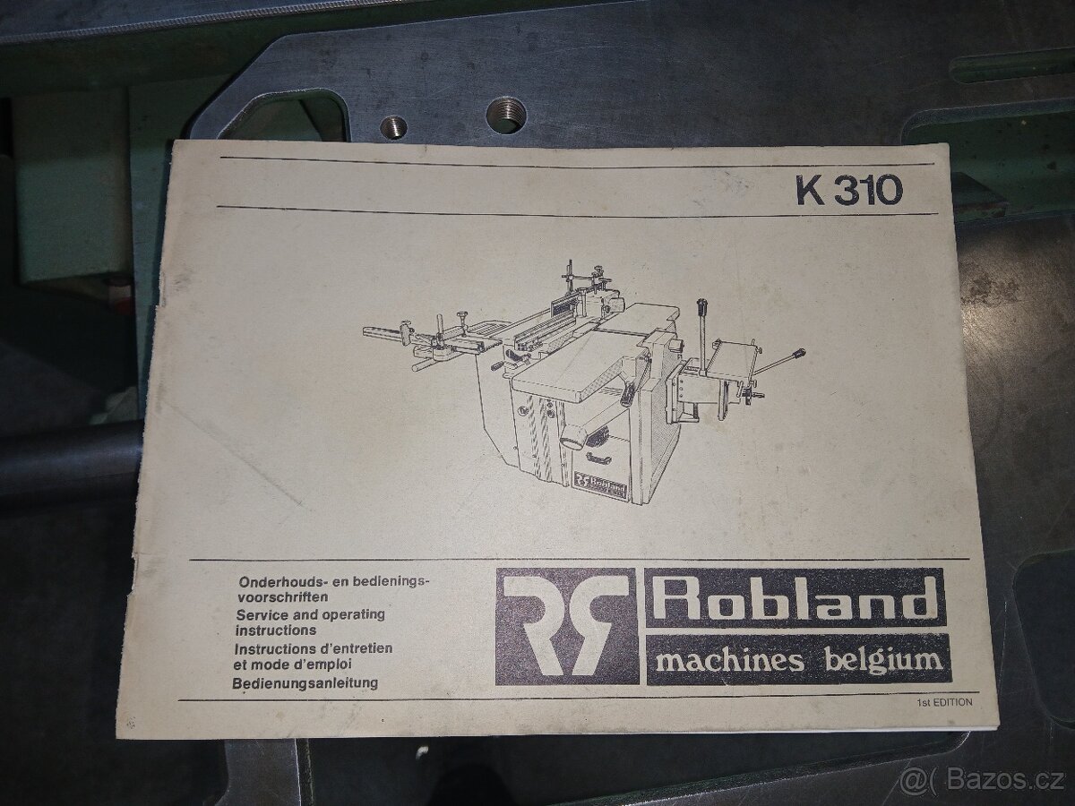 Pětioperační kombinovaný truhlářský stroj Robland K31 - 8