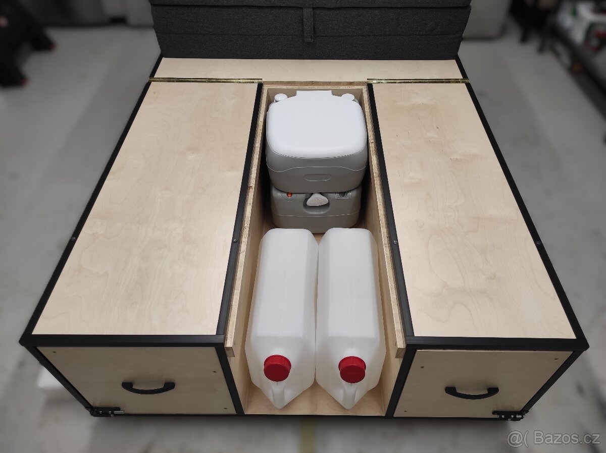NOVÁ OBYTNÁ VESTAVBA S VYBAVENÍM- Camperbox, WC - 8