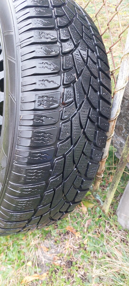 Škoda, Volkswagen zimní kola R15, 5x112 Dunlop Winter Sport - 8