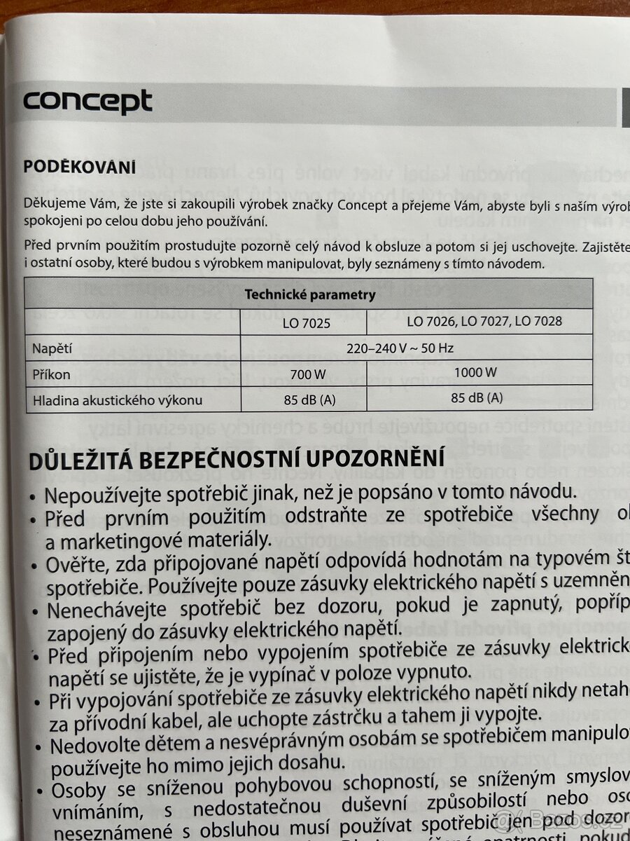 Odšťavňovač NOVÝ - 8