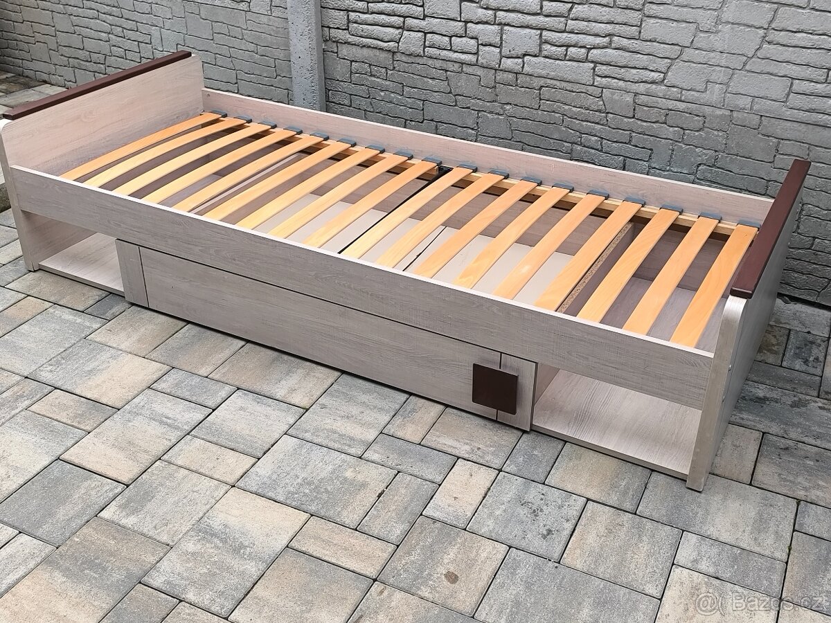 Prodám postel + Matrací ZDARMA - 8