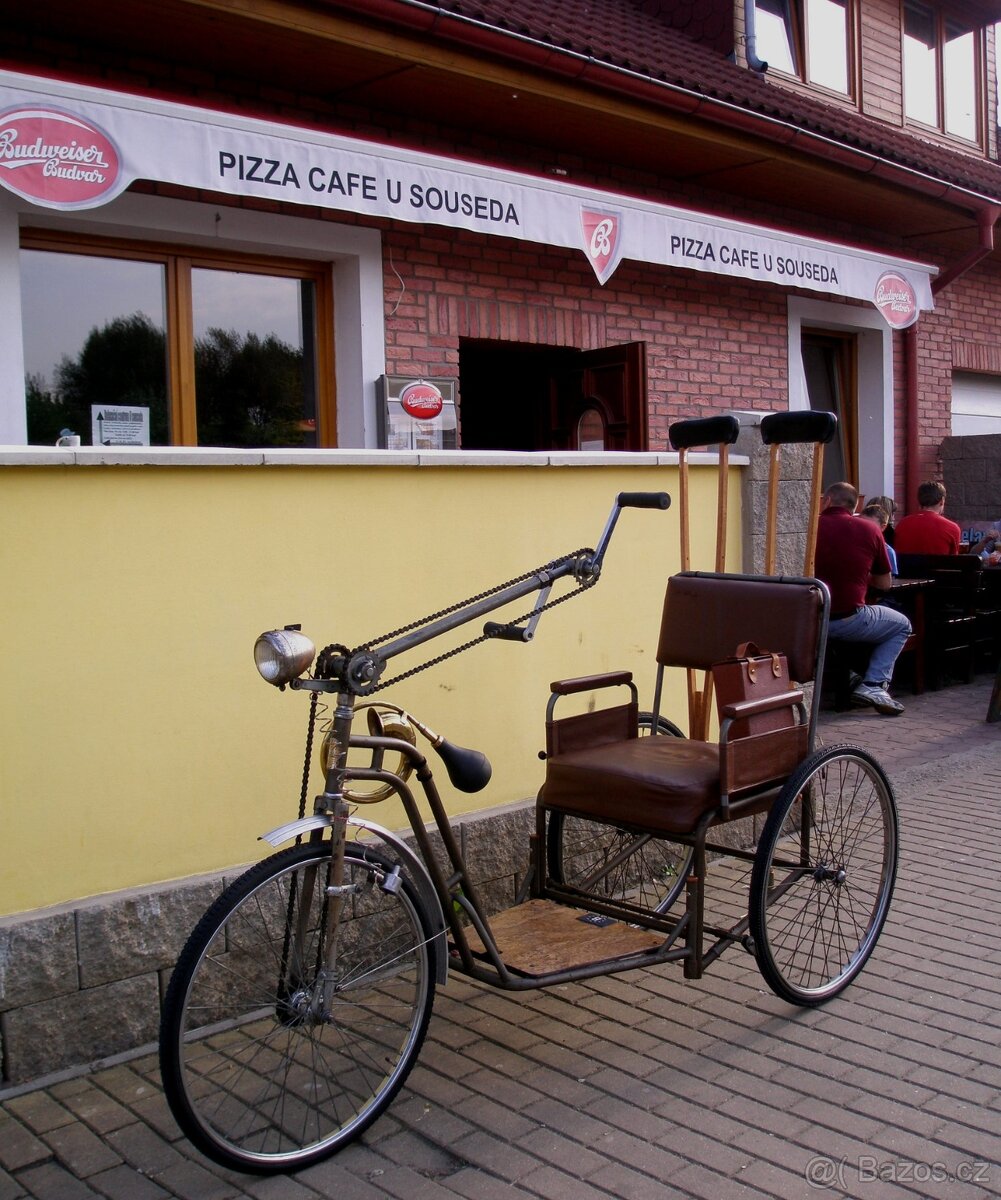 Invalidní tříkolka. - 8