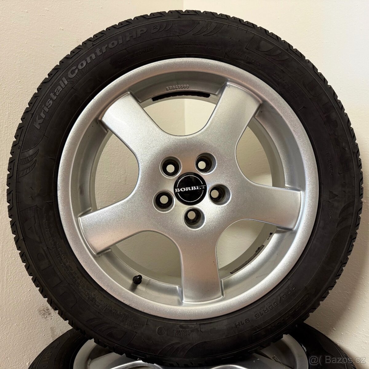 VW/ŠKODA/SEAT 5x100 R16 ET38+ZIMNÍ 205/55R16 7,5mm - 8