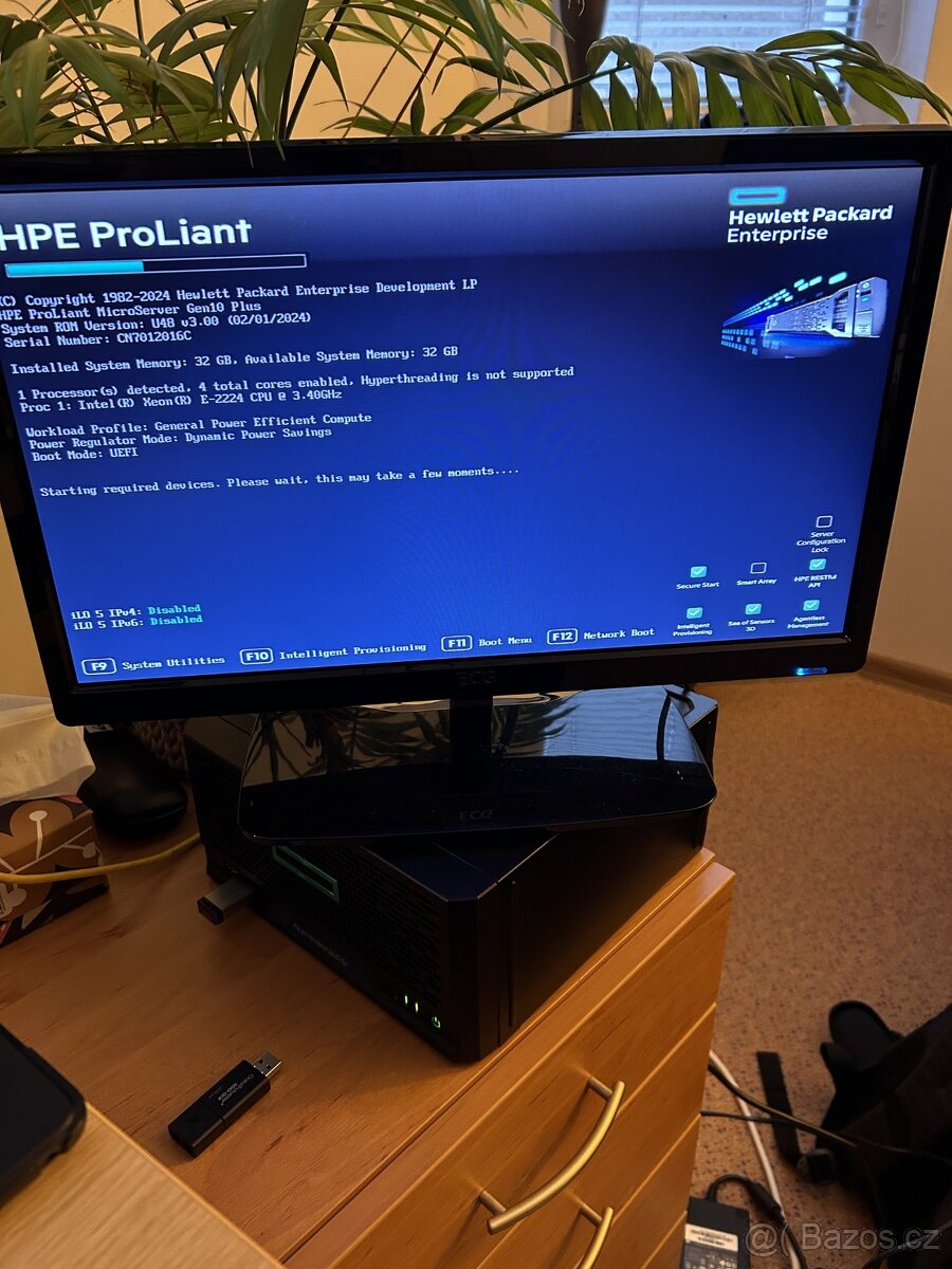 HPE MicroServer Gen10 Plus /E-2224/32GB - 8