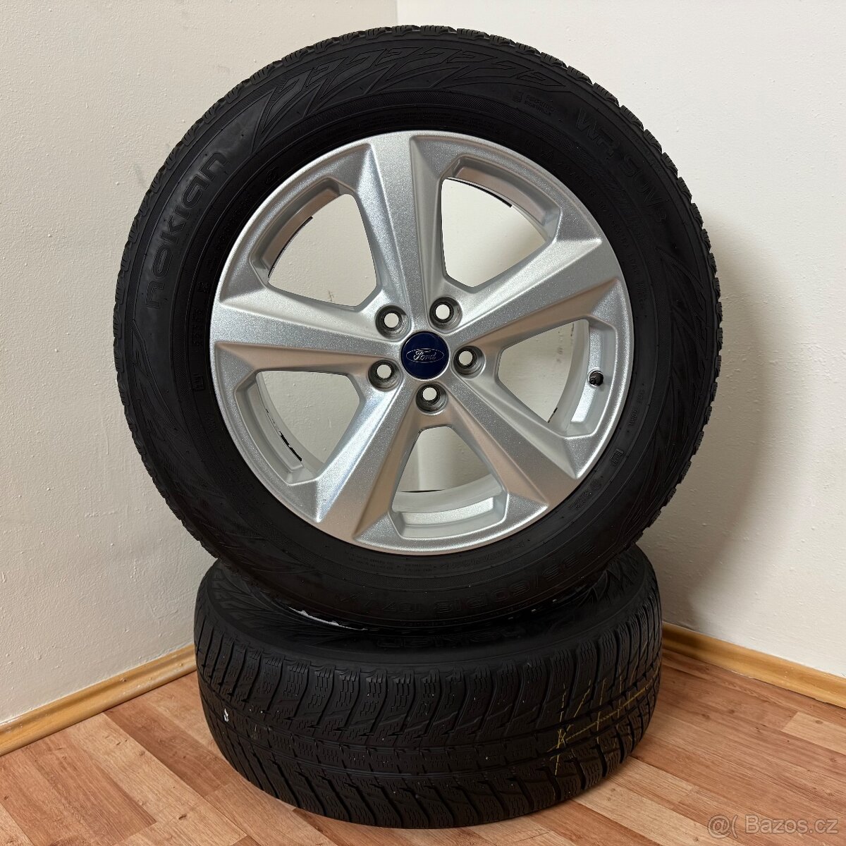 FORD EDGE/KUGA 5x108 R18 ET55+ZIMNÍ 235/60R18 5mm - 8
