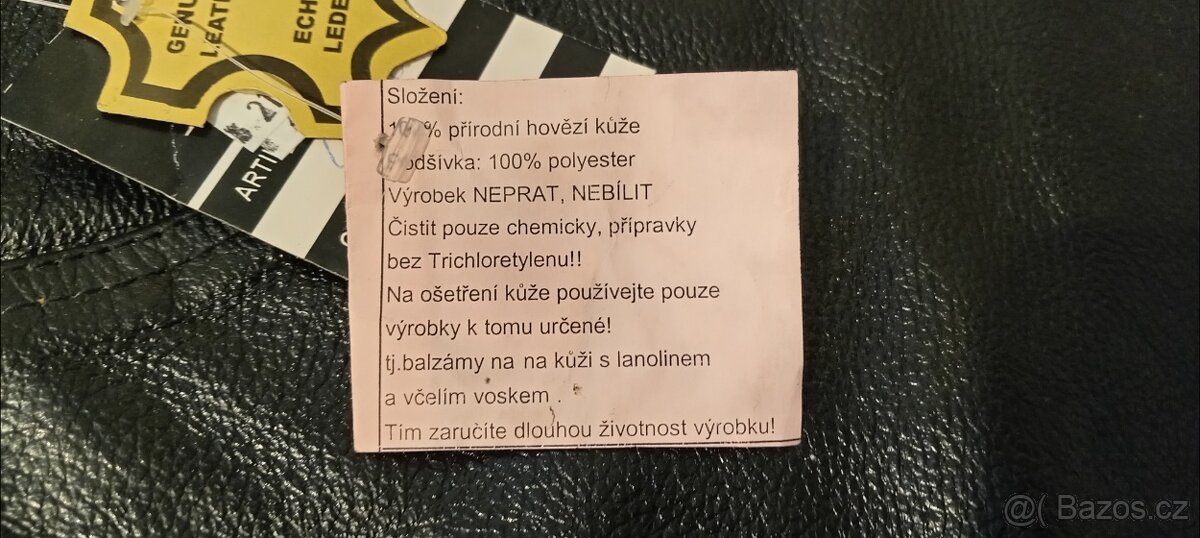 Kožené kalhoty PGI - 8