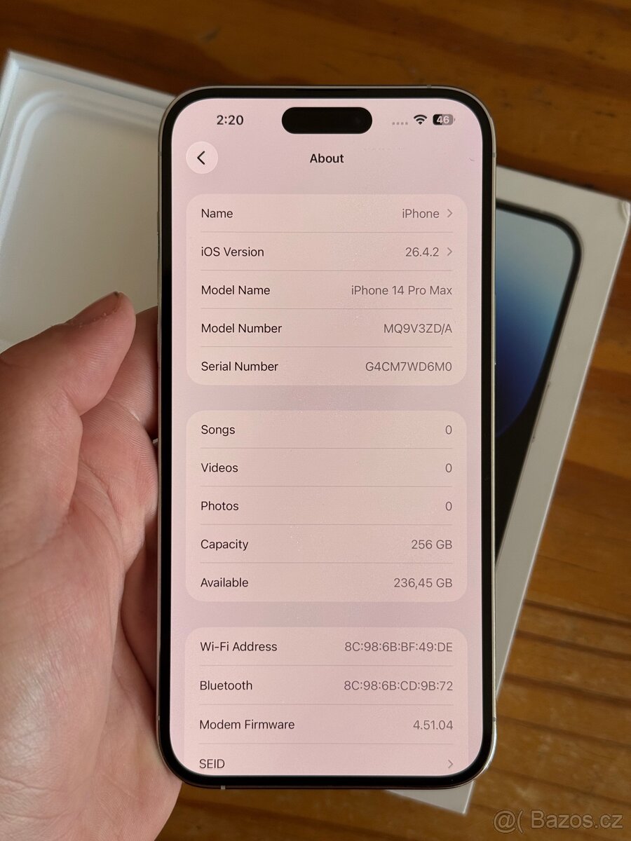 iPhone 14 Pro Max 256GB - 8
