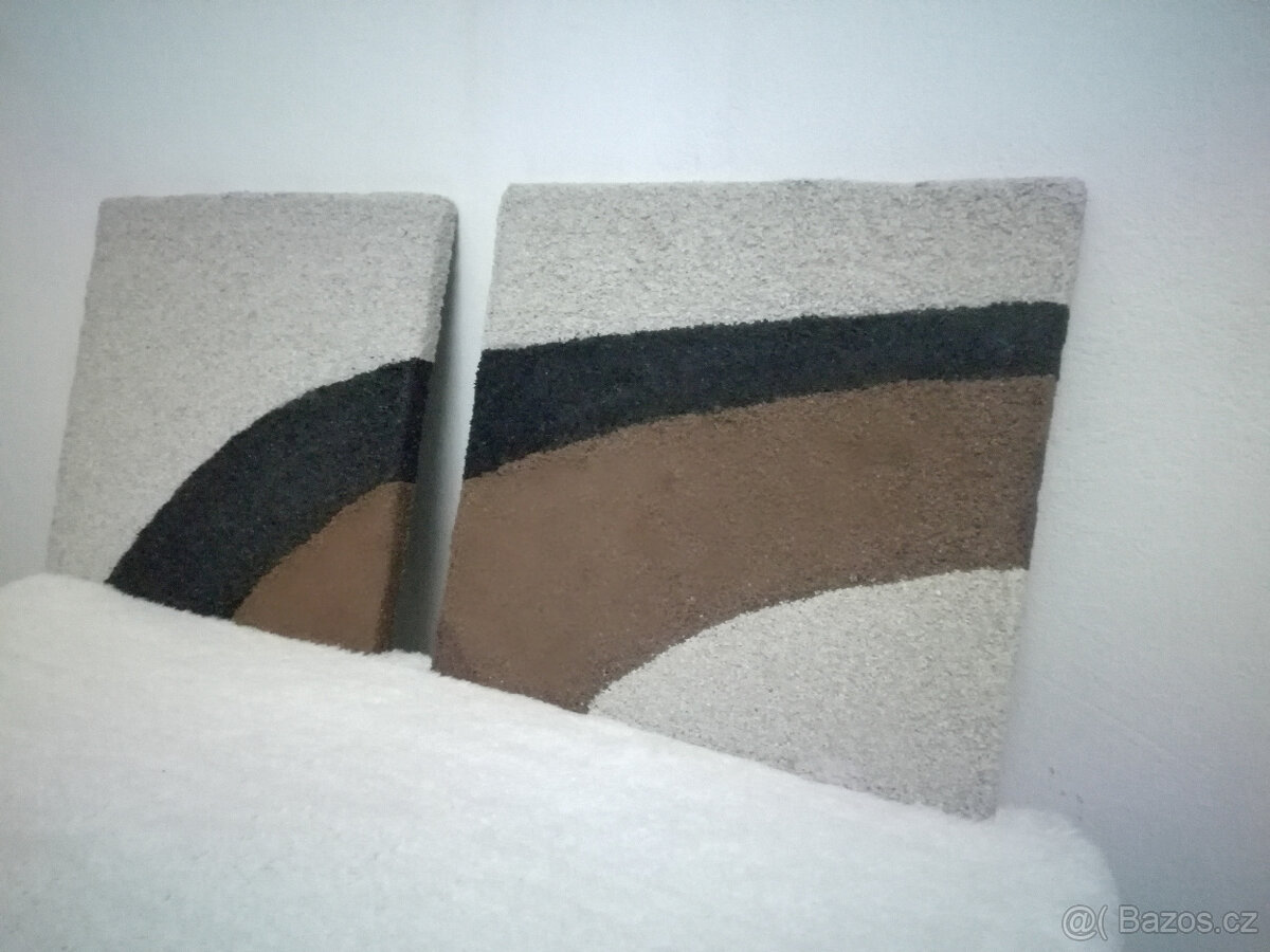 NOVÝ - obraz z kamínků přírodní POZOR čtěte - 8