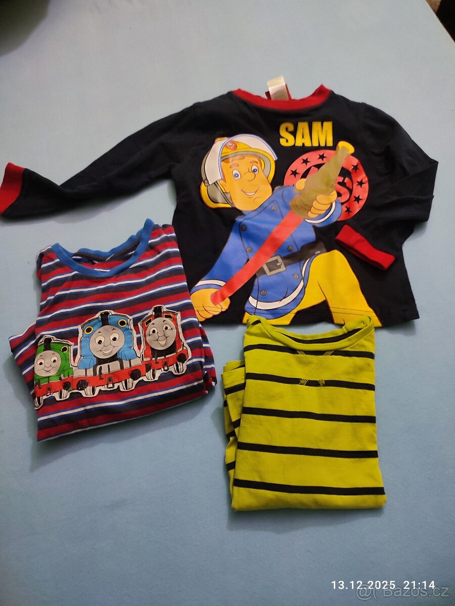 Mix oblečení vel 104, 110, kolem 100 ks - 8