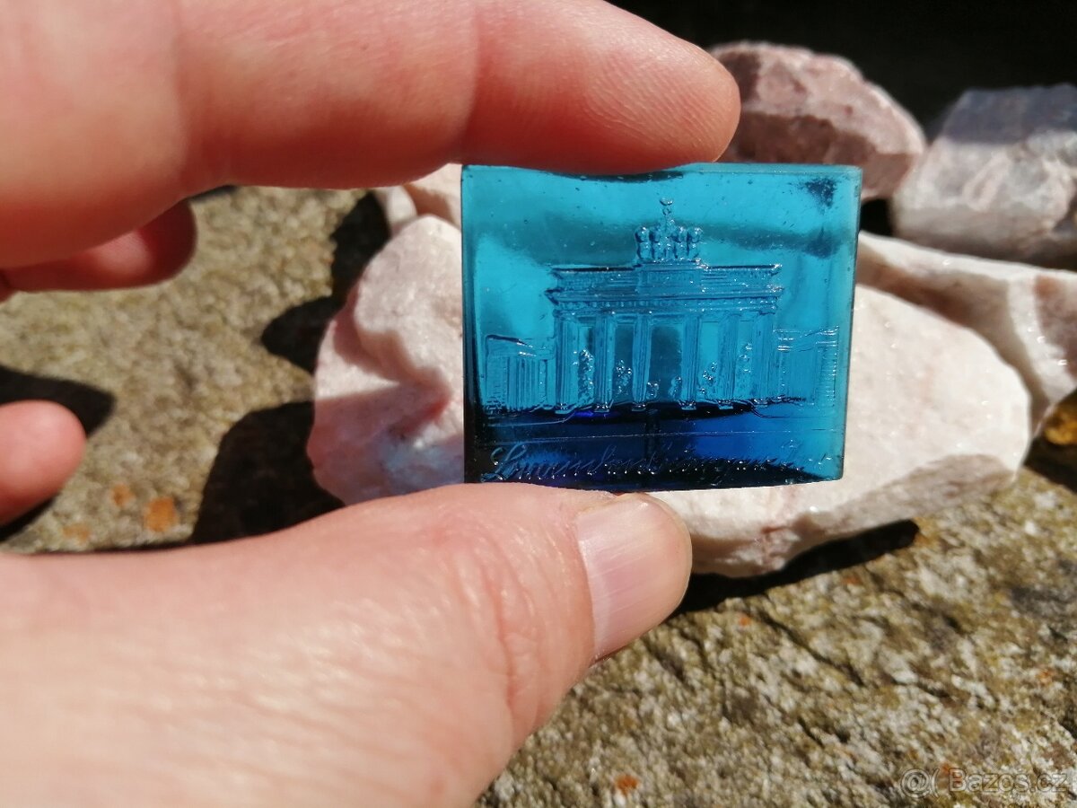 Starožitné skleněné miniaturky - 8