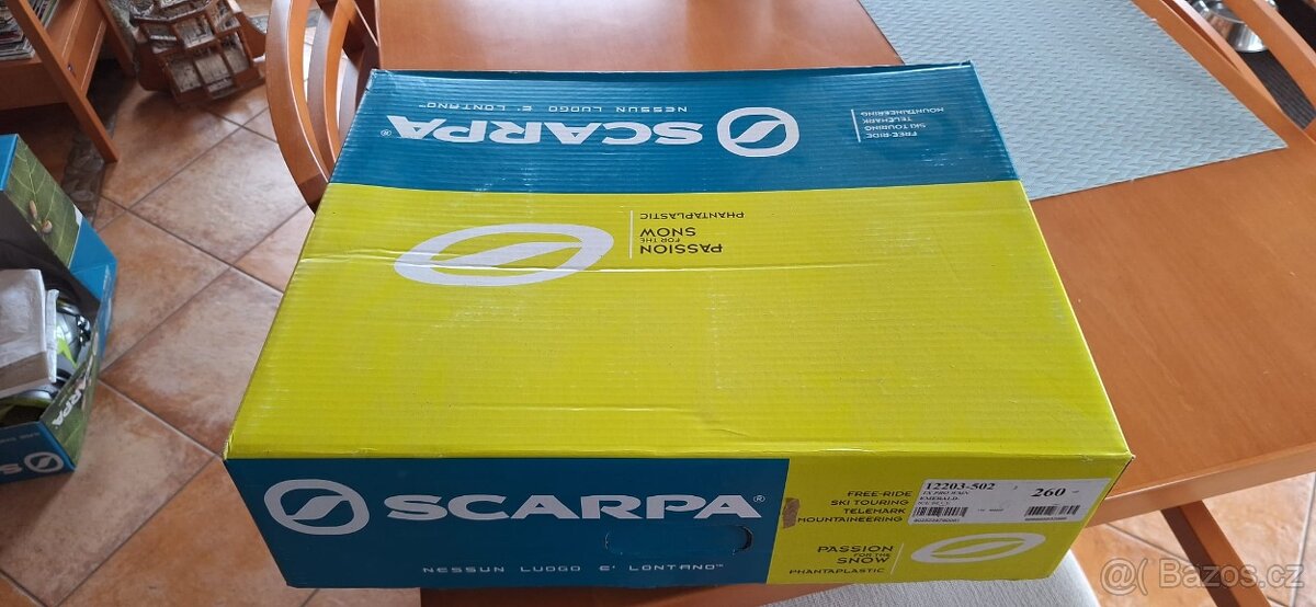 Prodám Telemarkový lyžařský set - 8