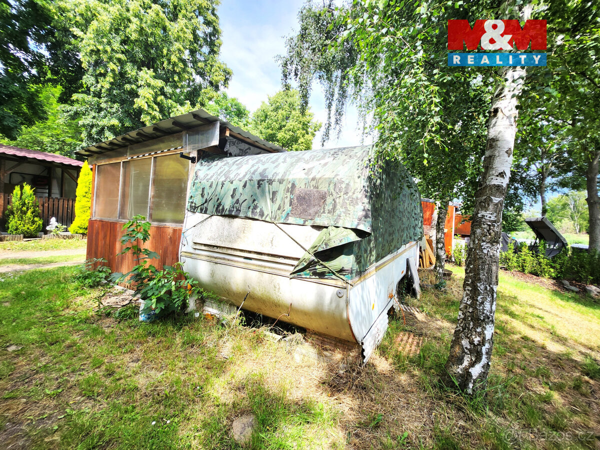 Prodej, karavan s dřevěnou přístavbou, Hradec u Kadaně - 8