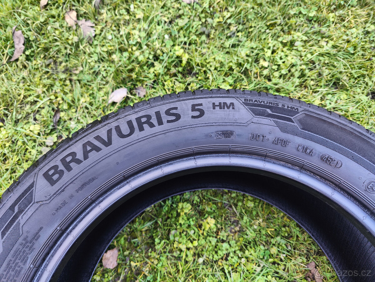 4x letní pneu-sada 205/55 R16 Barum Bravuris 5 HM, 7,5mm TOP - 8