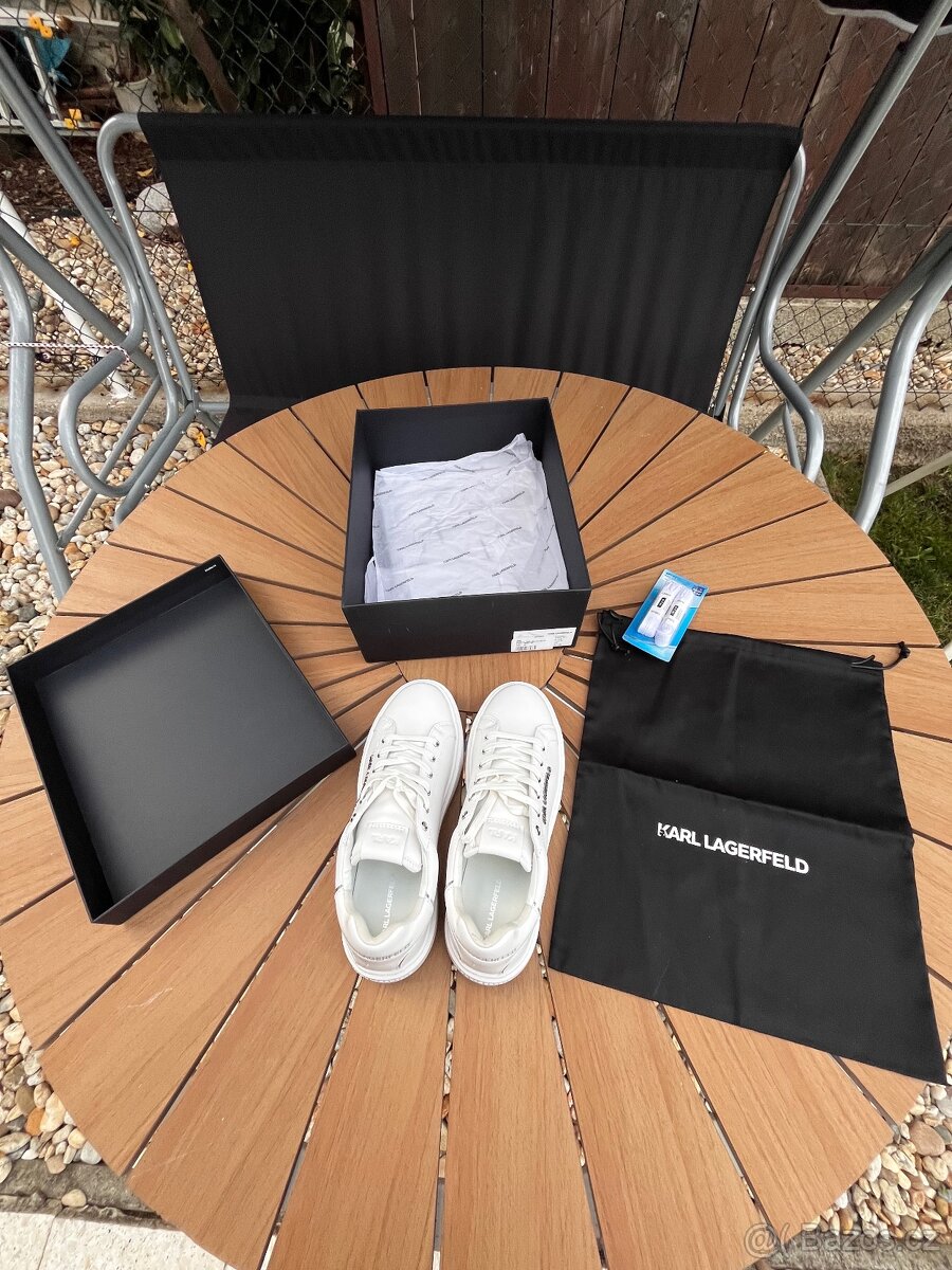 Kožené tenisky Karl Lagerfeld - 8