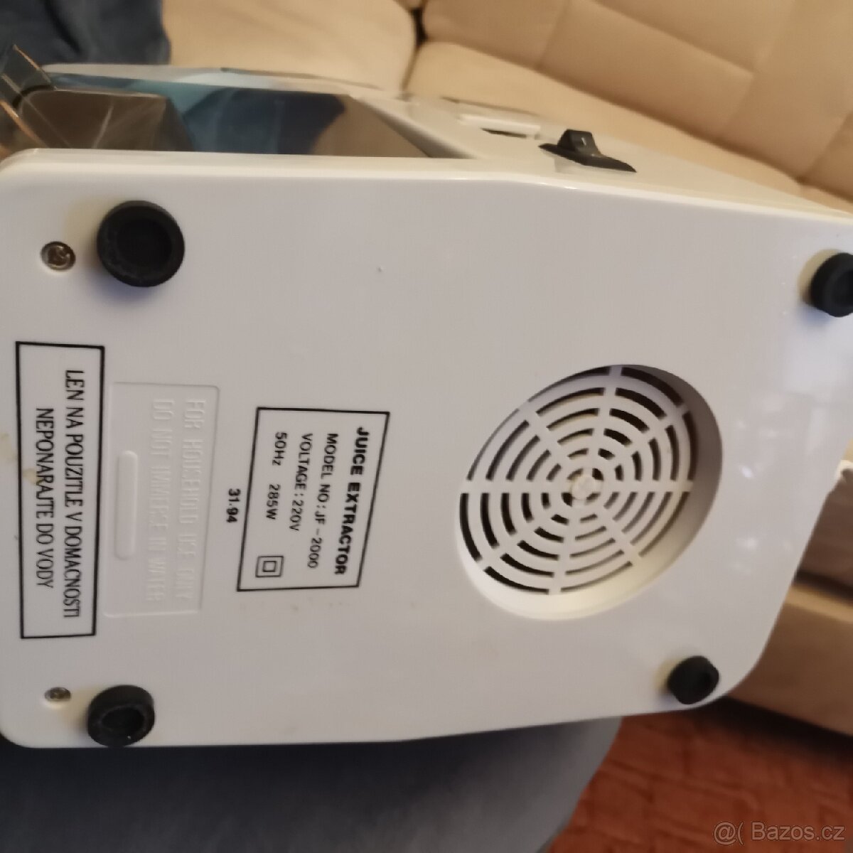 Elektrický odšťavňovač Gorenje - 8