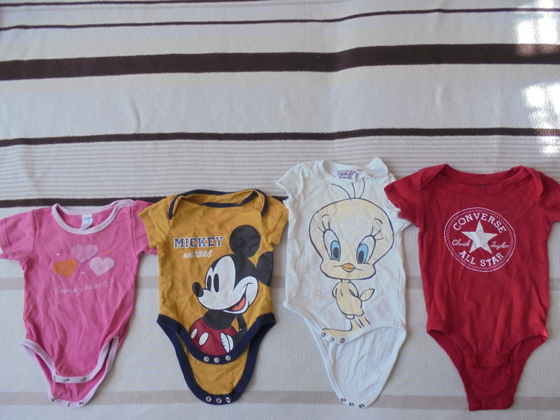 VELKÝ SET 44 KS DÍVČÍHO OBLEČENÍ VE VEL. 74 ZA SUPER CENU - 8