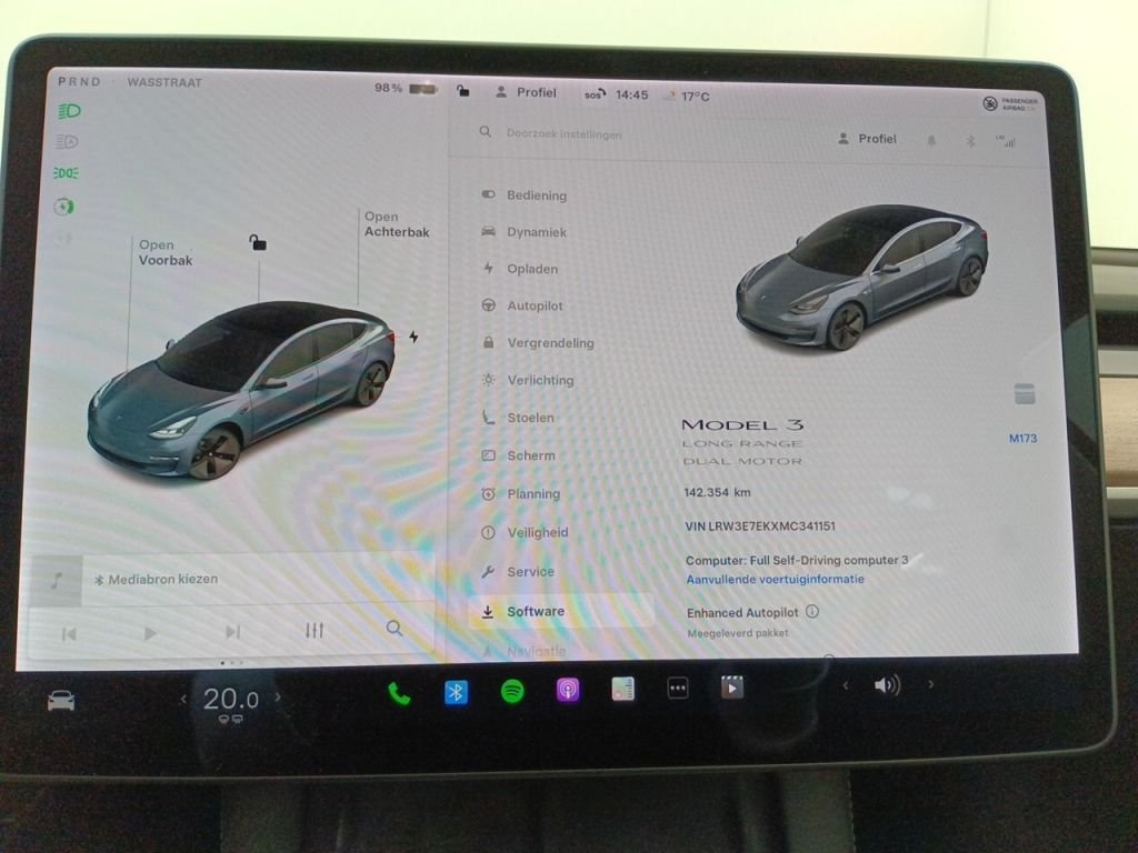 Tesla Model 3 LR,tepelné čerpadlo, EAP, tažné, LED Matrix - 8