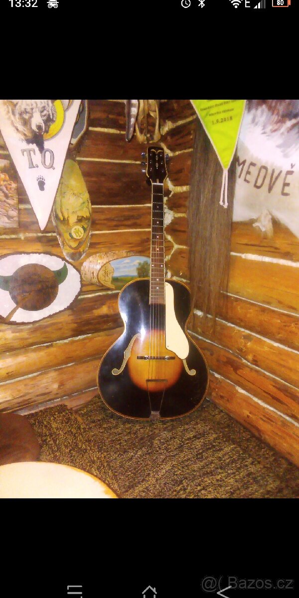 Cremona, Brauer, Stará kytara,Gibson - 8