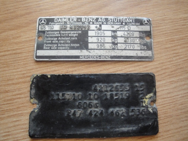 Mercedes W 114-115 náhradné diely - 8