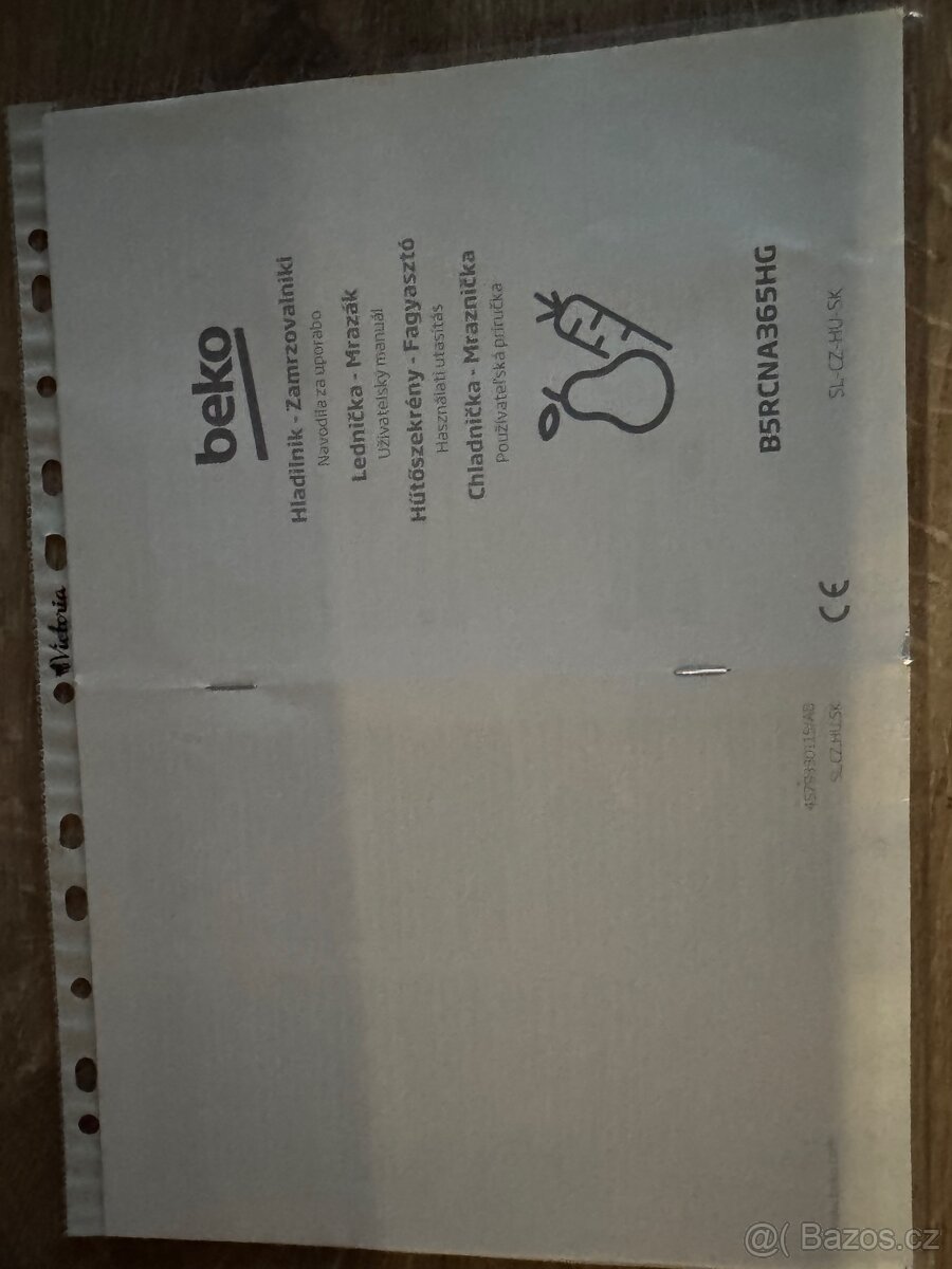 Chladnička s mrazničkou Beko Beyond B5RCNA365HG šedá - 8