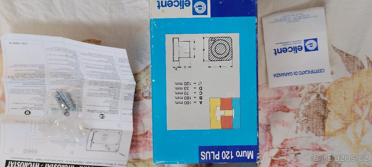 Koupelnový ventilátor Elicent + hygrostat - 8