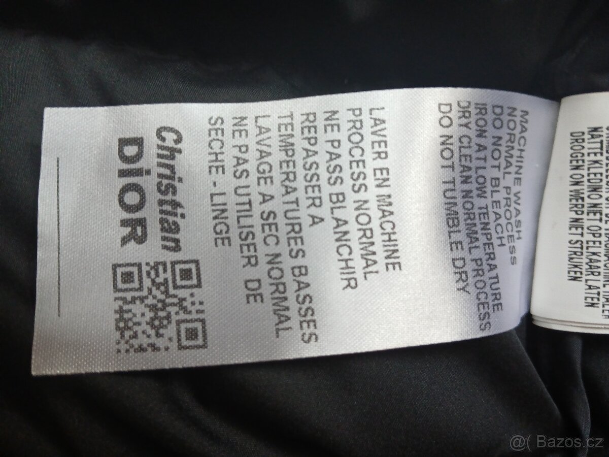 Nová zimní bunda Dior XXL pánská červená - 8