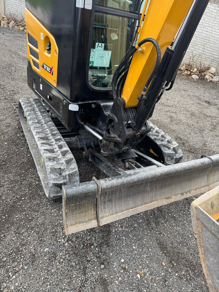 Prodám pásové minirypadlo SANY SY18C - 8