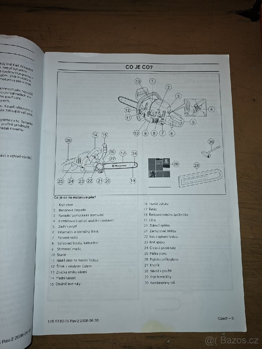 Husgvarna 455 Rancher, délka lišty 40cm - 8