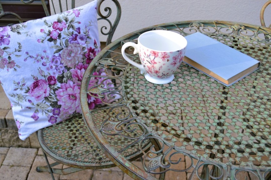 Kovový set PROVENCE antik zelenohnědá - 8