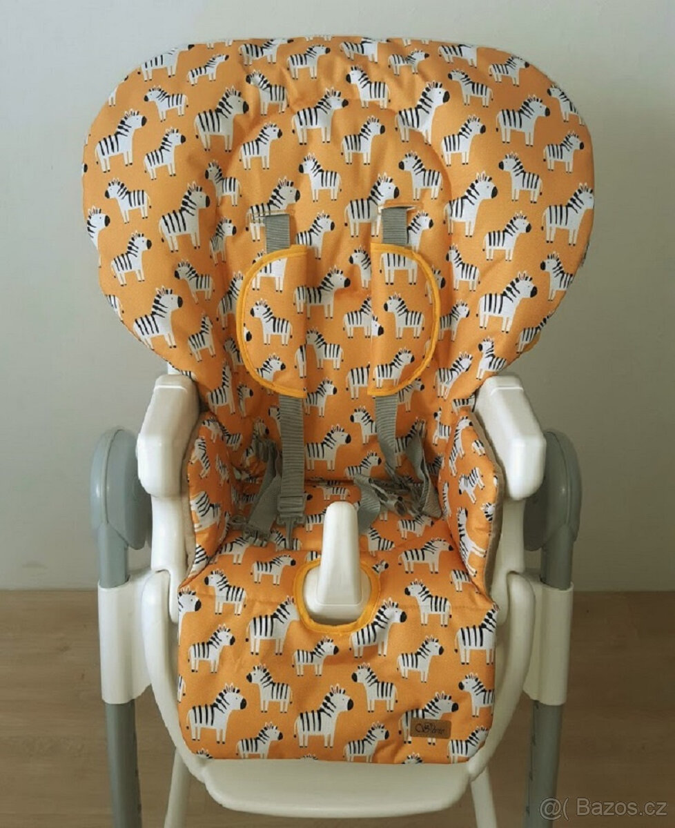 NOVÉ - NÁHRADNÍ POTAHY do DĚTSKÝCH JÍDELNÍCH ŽIDLIČEK - 8