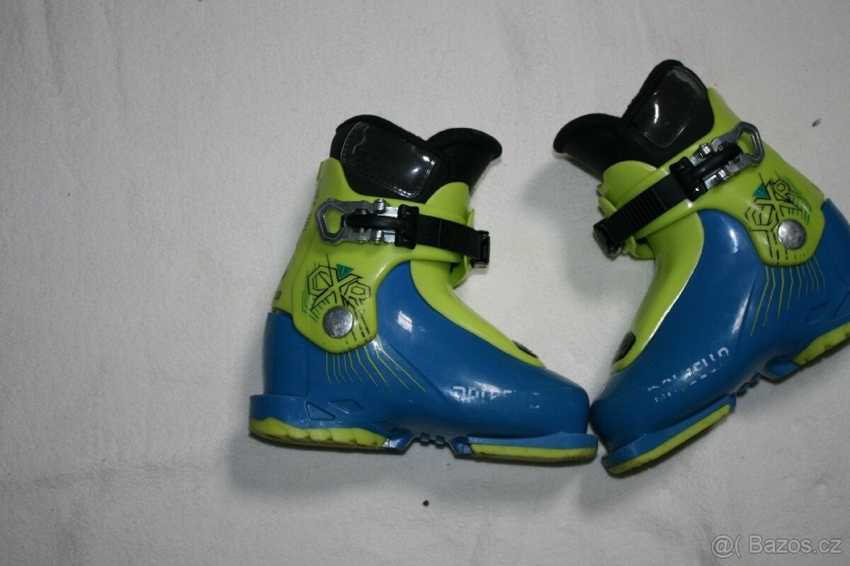 detské lyže Elan X max 90 cm , lyžaky Dalbello - 8