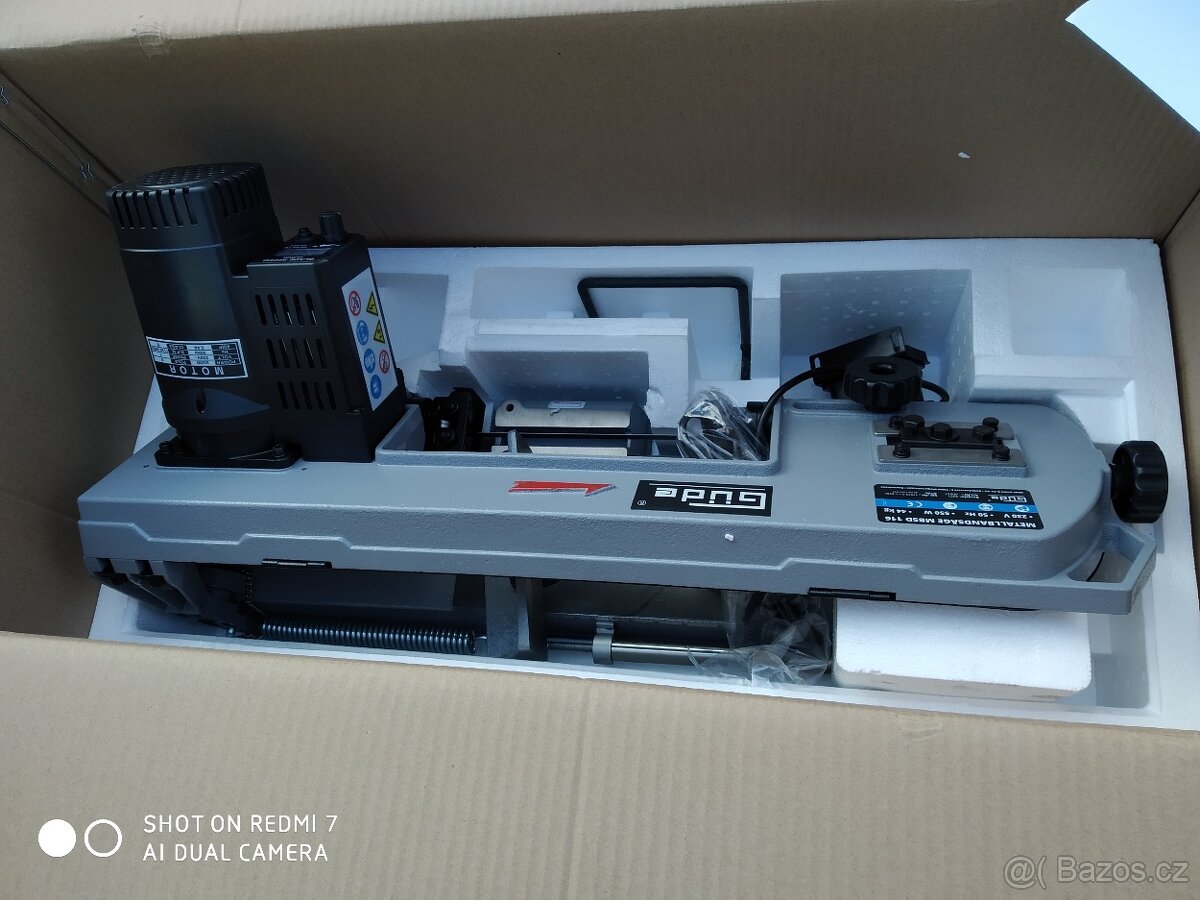 PRODÁM Pásovou pilu na kov GÜDE MBSD 116 DIGITALNÍ - 8