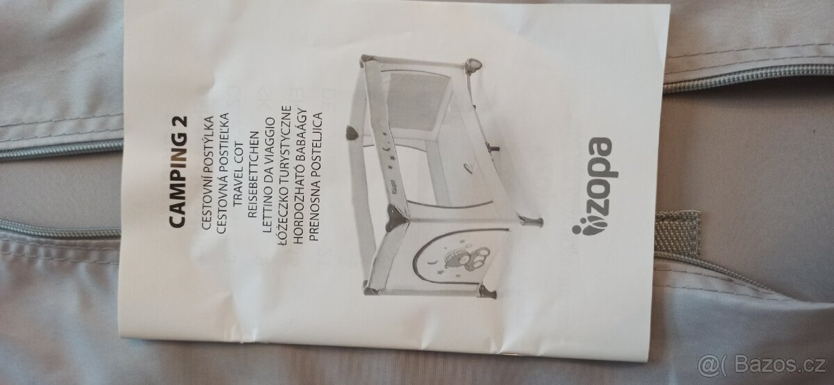 Cestovní postýlka Zopa Camping 2 - 8