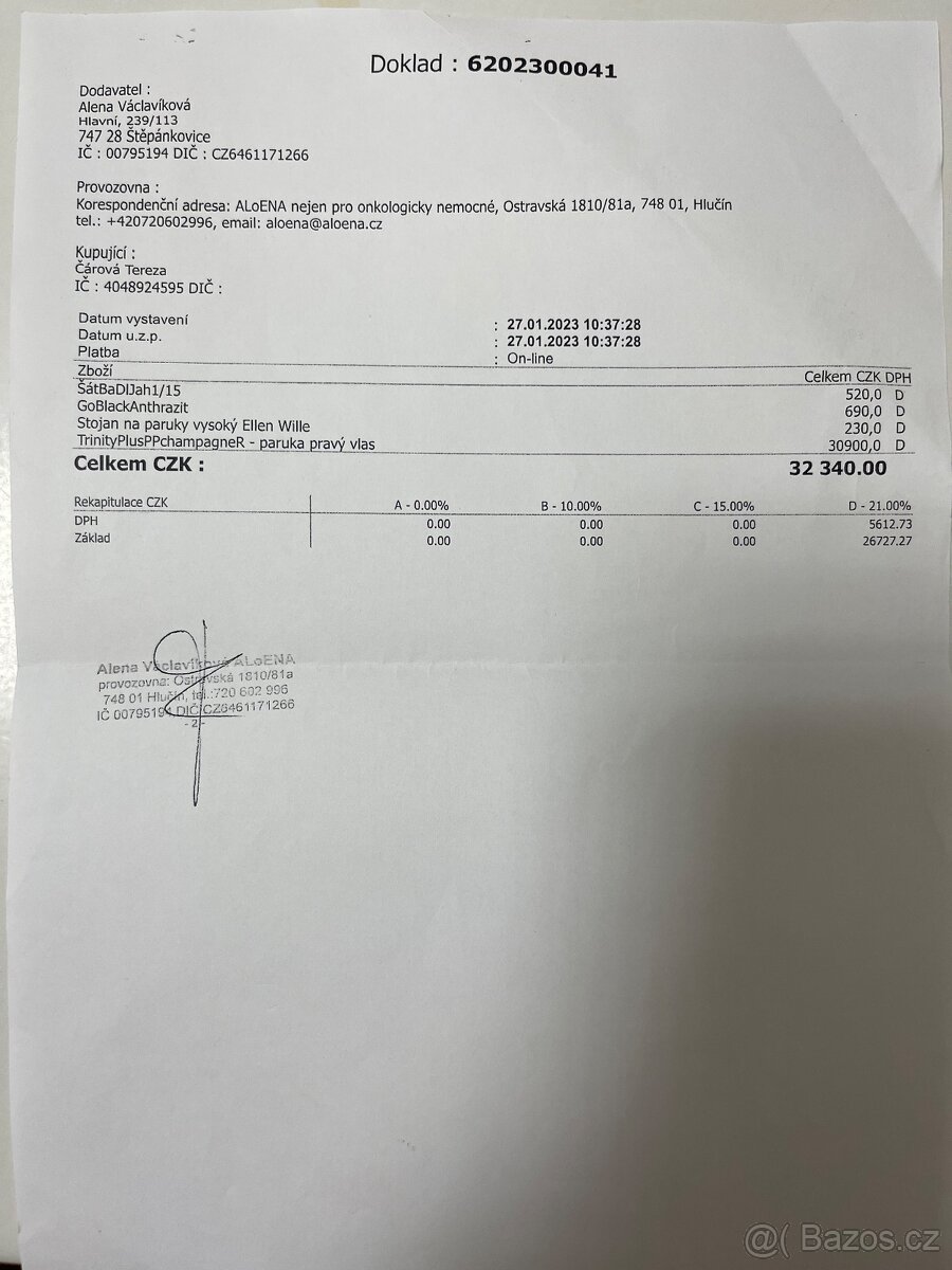 Paruka z živých vlasů - 8