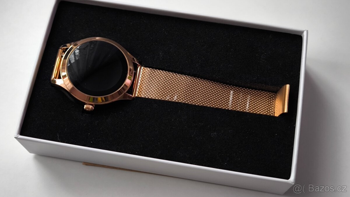Dámské nádherné chytré hodinky KW10 Rose Gold - 8