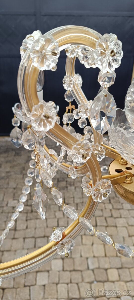 Křišťálový lustr Kamenický Šenov - 8