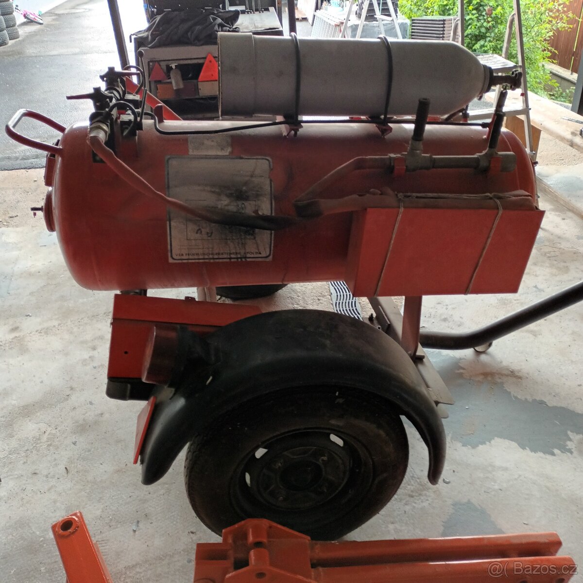 Hasičská stříkačka, Německý hasící přístroj - 8