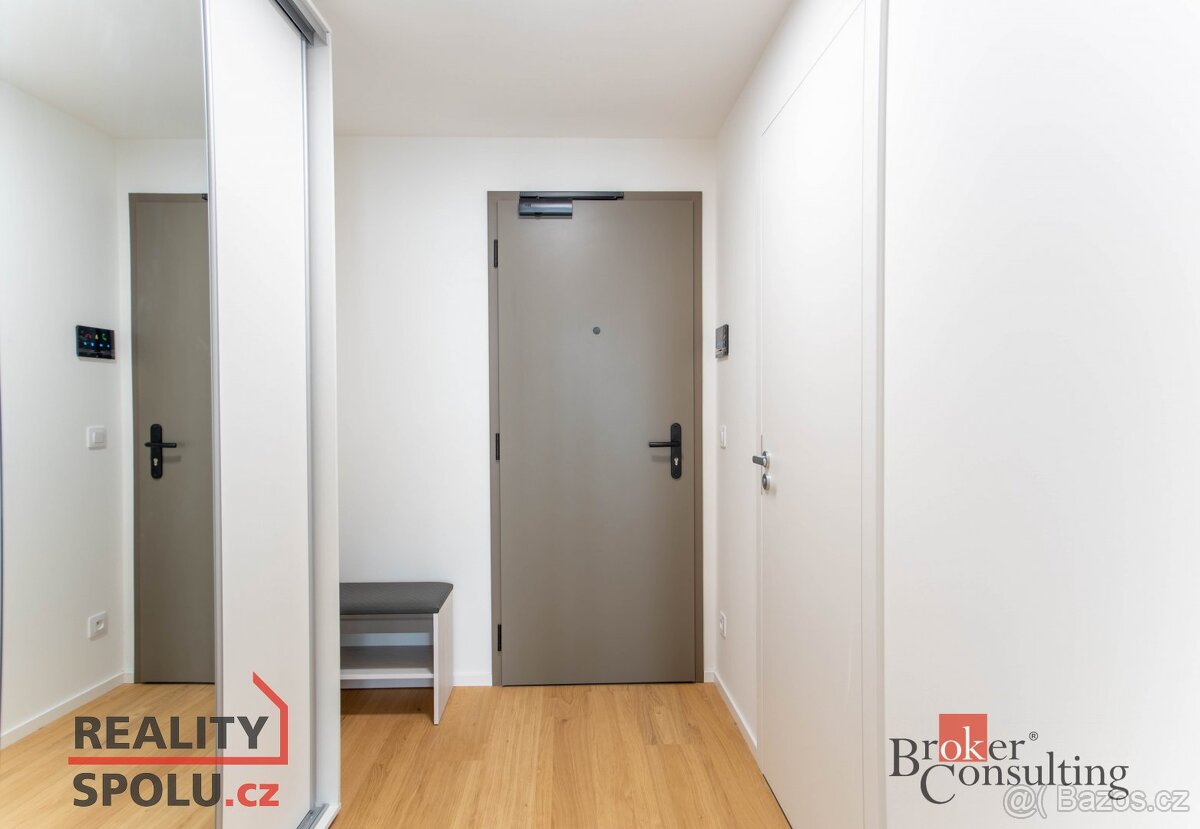 Pronájem, byty/1+kk, 37 m2, Bratislavská 946/82, 60200 Brno, - 8