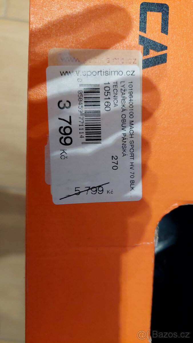 Lyžařské boty Tecnica Mach Sport HV 70 vel. 270 - 8