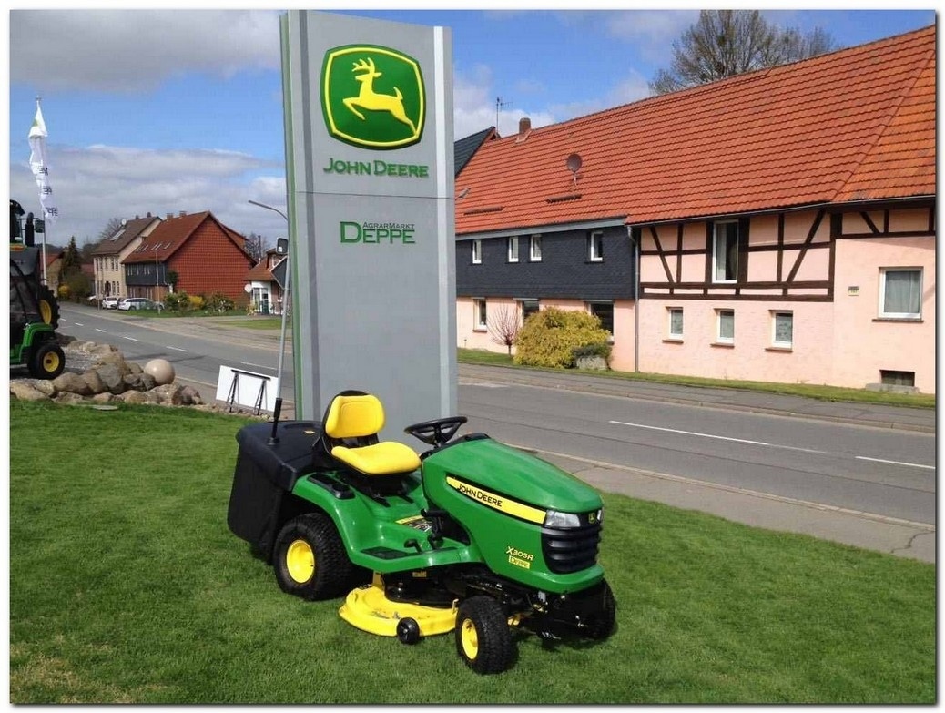 NOVÝ John Deere X305R Traktorová sekačka na trávu Zahradní t - 8