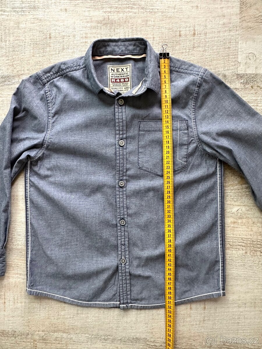 Bavlněná košile Next, vel.128 - 8