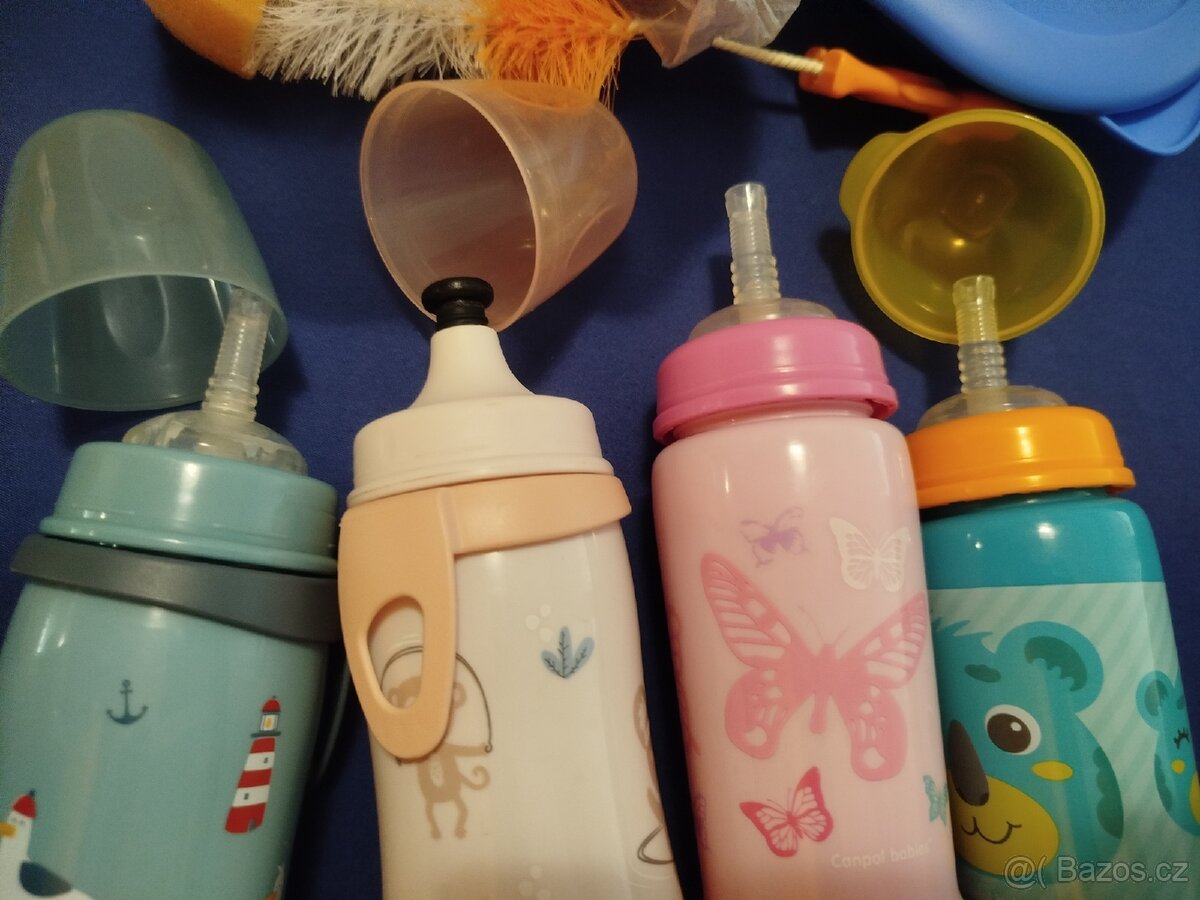 Lahvičky, talířky aj. - 8