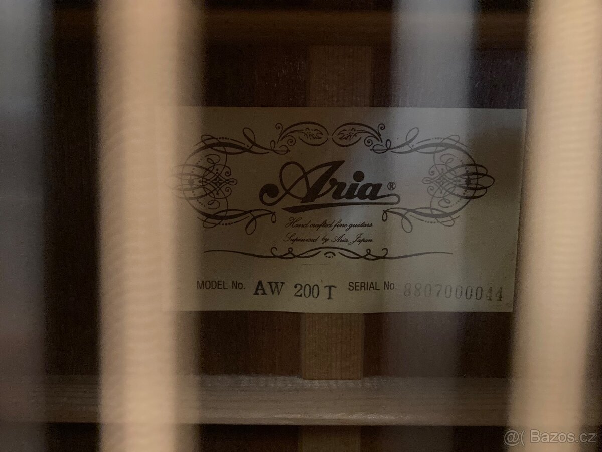 12ti strunná akustická kytara ARIA Model AW 200 T - 8