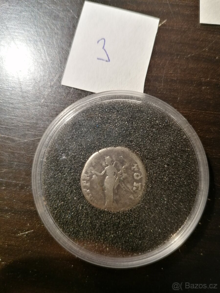 Římské stříbrné denáry 5ks - 8