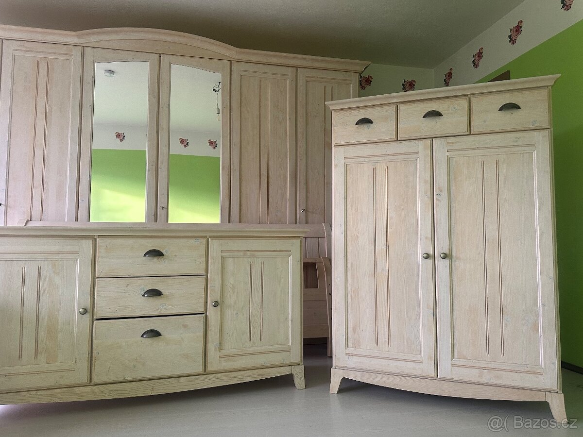 Jitona VENETO, bílá, celomasiv, 2KOMODY - 8