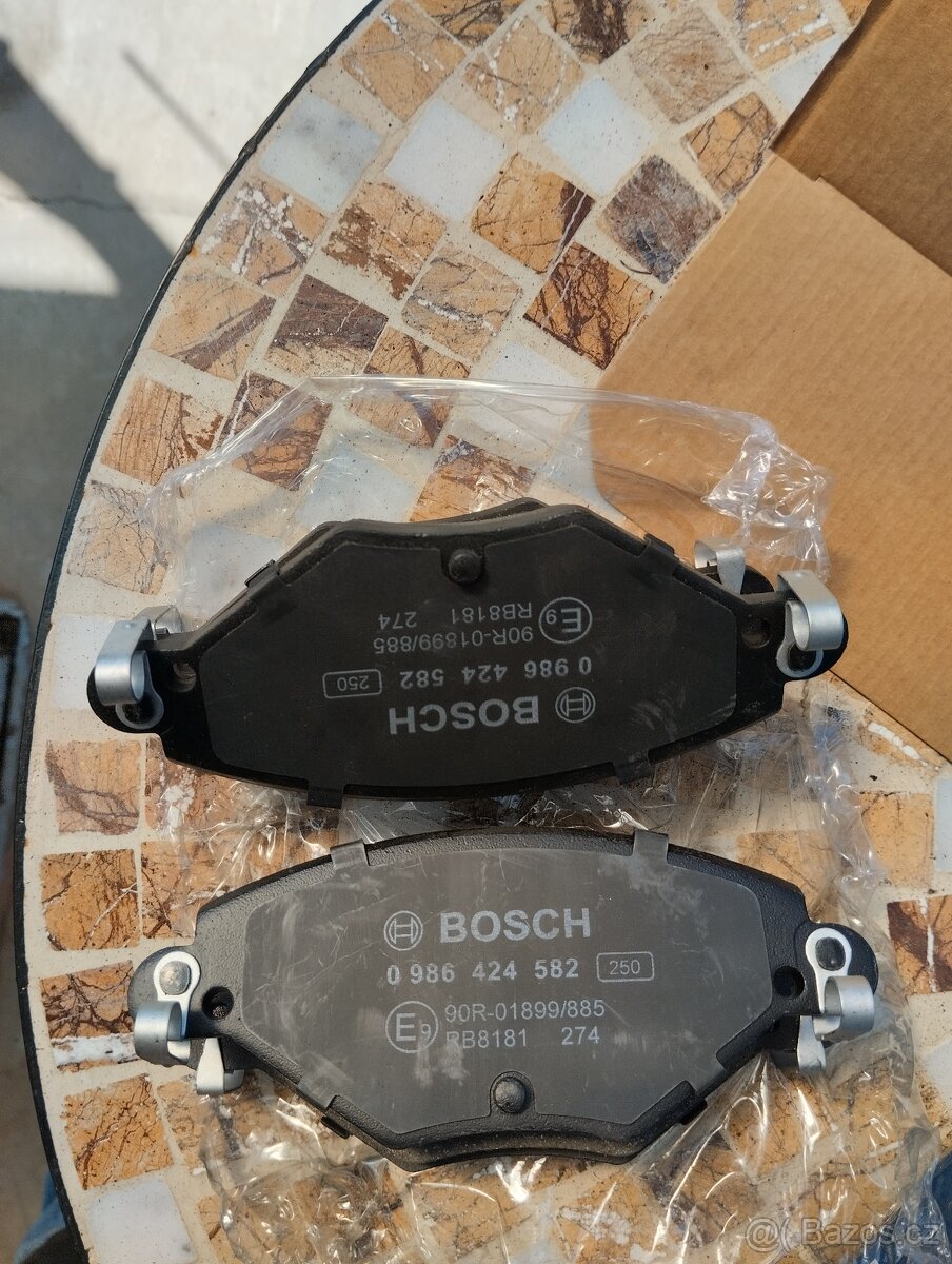 Brzdové kotouče Bosch pro Peugeot/Citroen - 8