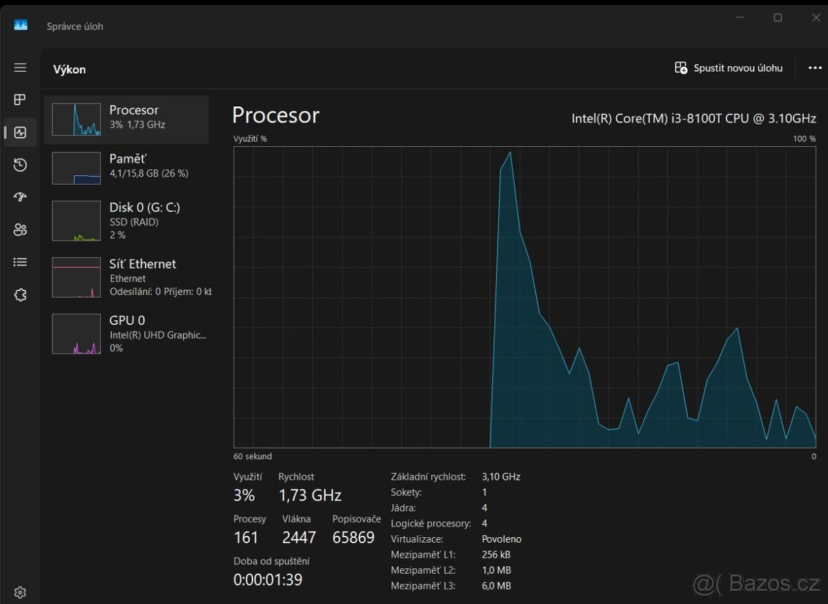 MiniPC Dell OptiPlex 3080, Intel core i3, 16GB RAM, 256 SSD - 8